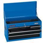 Draper 14606 Tool Chest, 6 Drawer, 26", Blue additional 1