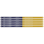 Sealey HSB0518 Hacksaw Blade 300mm HSS Bi-Metal 18tpi Pack of 5 additional 2