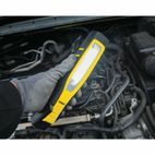 Draper 11762 COB/SMD LED Rechargeable Inspection Lamp, 7W, 700 Lumens, Yellow additional 3
