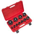 Sealey CV025 Ball Joint Socket Set 11pc 1/2"Sq Drive additional 1