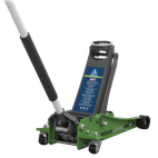 Sealey 3000LEHV Trolley Jack 3tonne Low Entry Rocket Lift Hi-Vis Green additional 2
