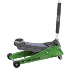 Sealey 3000LEHV Trolley Jack 3tonne Low Entry Rocket Lift Hi-Vis Green additional 3