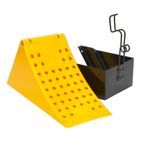 Sealey CV127 Wheel Chock with Bracket Single - Commercial additional 4