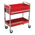 Sealey CX101D Trolley 2-Level Heavy-Duty with Lockable Drawer additional 1