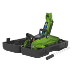 Sealey 1050CXDHV Trolley Jack 2tonne Hi-Vis Short Chassis with Storage Case additional 1