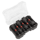 Sealey AK8287 Nut Driver Set 6pc Impact Grade additional 1