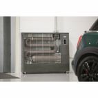 Draper 18104 230V Far Infrared Diesel Heater with Flue Kit, 67,500 BTU/19.8kW additional 3