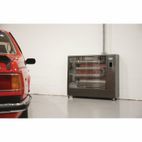 Draper 18104 230V Far Infrared Diesel Heater with Flue Kit, 67,500 BTU/19.8kW additional 5
