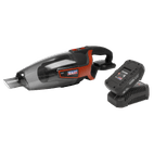 Sealey CP20VCVKIT1 Cordless Handheld Vacuum Cleaner Kit 650ml 20V 2Ah additional 1