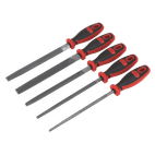 Sealey AK586 Smooth Cut Engineer’s File Set 5pc 200mm additional 1