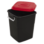 Sealey BM50R Refuse/Storage Bin 50L - Red additional 2