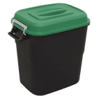 Sealey BM75G Refuse/Storage Bin 75L - Green additional 1