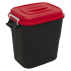 Sealey BM75R Refuse/Storage Bin 75L - Red additional 1
