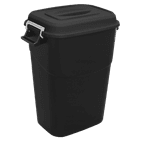 Sealey BM95 Refuse/Storage Bin 95L - Black additional 1
