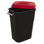 Sealey BM95R Refuse/Storage Bin 95L - Red additional 2