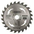 Draper 26194 TCT Construction Circular Saw Blade, 216 x 30mm, 24T additional 1