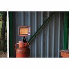 Draper 07866 Bottle-Mounted Propane Space Heater, 15,354 Btu/4.5Kw additional 2