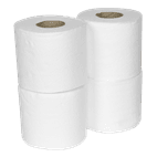 Sealey TOL40 Plain White Toilet Roll - Pack of 4 x 10 (40 Rolls) additional 1