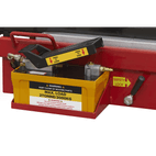 Sealey SJBEX200A Air Jacking Beam 2tonne with Arm Extenders &amp; Flat Roller Supports additional 10