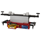 Sealey SJBEX200A Air Jacking Beam 2tonne with Arm Extenders &amp; Flat Roller Supports additional 3