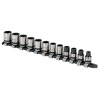 Sealey AK2741B Socket Set 12pc 3/8"Sq Drive Lock-On™ 6pt Metric - Black Series additional 2