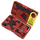 Sealey VSE6560A Petrol Engine Timing Tool Kit - for Ford, Volvo 1.6 EcoBoost &amp; 2.0D/2.2D Belt Drive additional 2