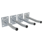 Sealey APWH Wall Mountable Storage Hooks - Set of 4 additional 1