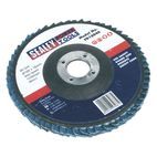 Sealey FD10040 Flap Disc Zirconium &amp;#8709;100mm 16mm Bore 40Grit additional 2