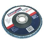 Sealey FD10080 Flap Disc Zirconium &amp;#8709;100mm 16mm Bore 80Grit additional 2
