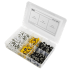 Sealey AB195NP Numberplate Screw Assortment 195pc 4.8mm x 18mm Plastic Enclosed Head additional 2