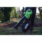 Draper 94794 230V Garden Vacuum, Blower and Mulcher, 300W additional 2