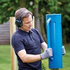 Silverline Folding Ear Defenders SNR 30dB - H=34dB M=28dB L=19dB additional 2