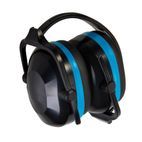 Silverline Folding Ear Defenders SNR 30dB - H=34dB M=28dB L=19dB additional 5