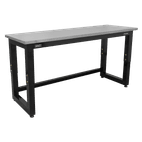 Sealey APMS23 Steel Adjustable Workbench with Stainless Steel Worktop 1830mm - Heavy-Duty additional 2