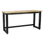 Sealey APMS22 Steel Adjustable Workbench with Wooden Worktop 1830mm - Heavy-Duty additional 3