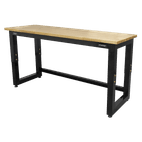 Sealey APMS22 Steel Adjustable Workbench with Wooden Worktop 1830mm - Heavy-Duty additional 4
