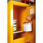 Sealey FSC04 Hazardous Substance Cabinet 460 x 460 x 900mm additional 5