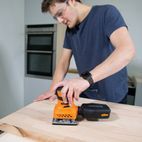 Triton 200W Orbital Palm Sander 1/4 Sheet - TQTRSS additional 9