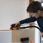 Triton 450W Palm Belt Sander 64mm additional 9