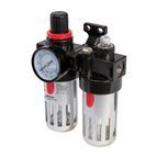 Silverline Air Filter Regulator &amp; Lubricator - 150ml additional 1
