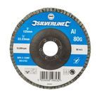 Silverline Aluminium Oxide Flap Disc additional 8