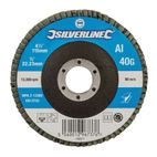 Silverline Aluminium Oxide Flap Disc additional 2
