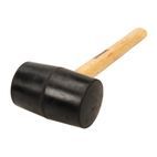 Silverline Black Rubber Mallet additional 3