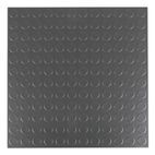 Sealey FT2S Vinyl Floor Tile with Peel &amp; Stick Backing - Silver Coin Pack of 16 additional 4