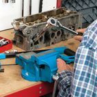 Silverline Engineers Workshop Vice 100mm (4") additional 10