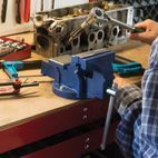 Silverline Engineers Workshop Vice 100mm (4") additional 5