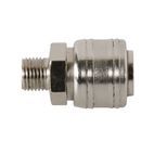 Silverline Euro Air Line Male Thread Quick Coupler - 1/4" BSP additional 2