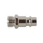 Silverline Euro Bayonet Coupler 1/4" BSP Male Thread 2pk - 1/4" BSP additional 2
