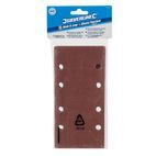 Silverline Hook &amp; Loop 1/3 Sheets Punched 10pk additional 8