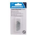 Silverline Hooked Utility Blades 10pk - 0.6mm additional 4
